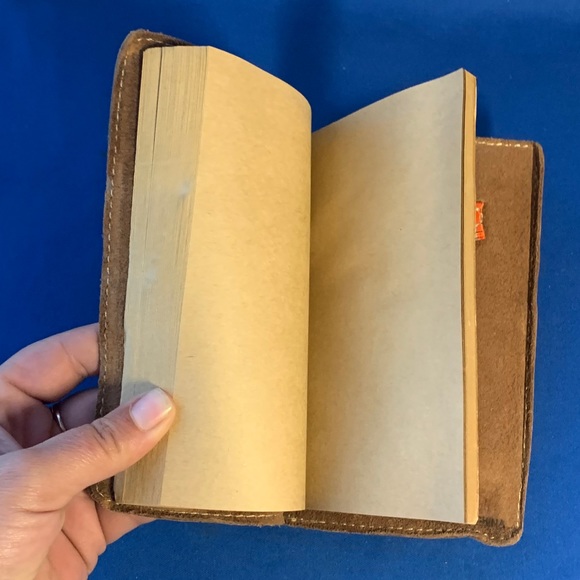 vintage american eagle leather journal. - Picture 9 of 12